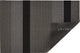 Bold Stripe Shag Mat, Silver and Black, 24"x36"