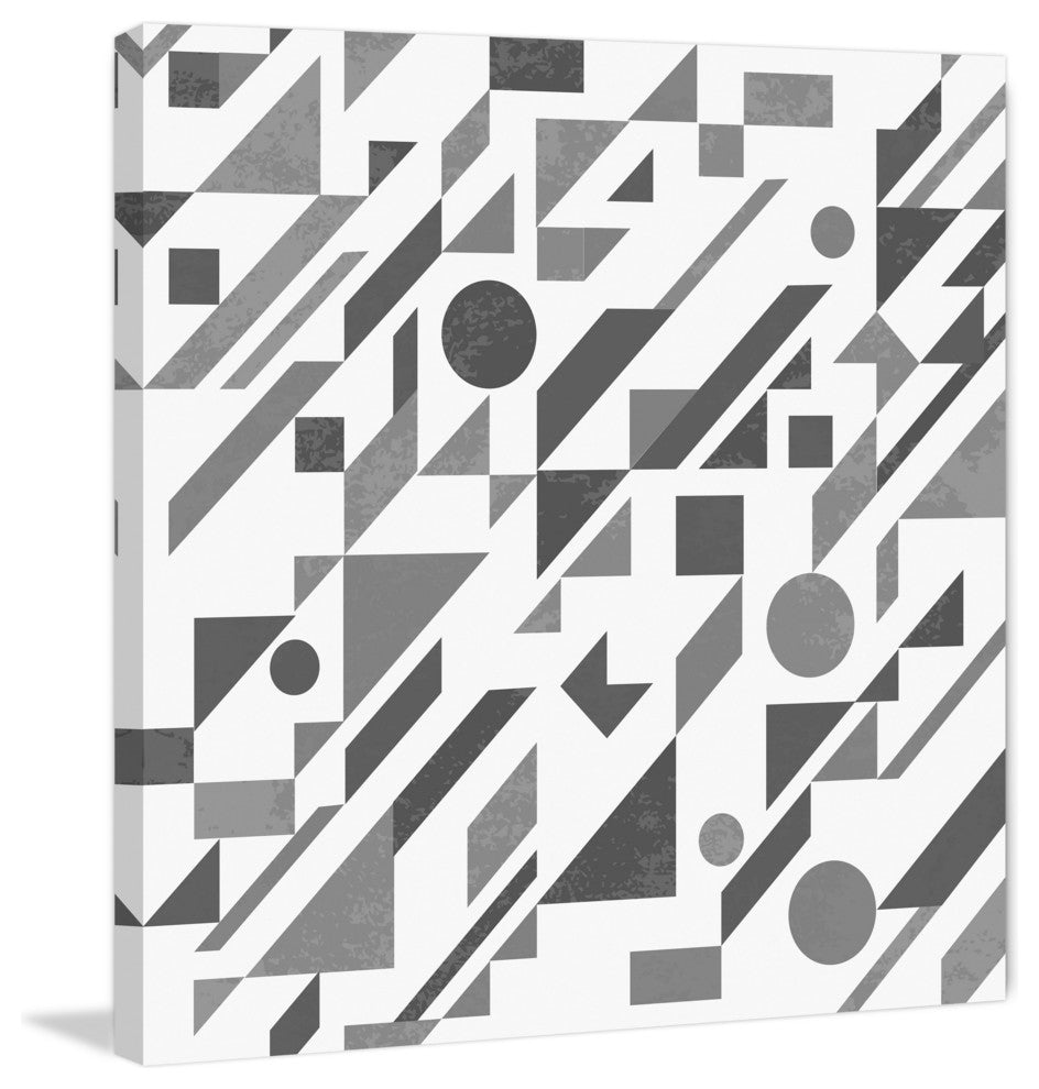 "Native Deconstruction" Painting Print on Canvas