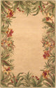 Sparta 3151 Ivory Rainforest Rug, 5'3"x8'3"