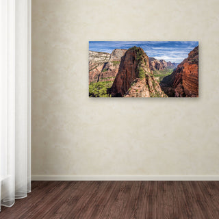 'Angels Landing' Canvas Art by Pierre Leclerc