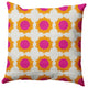 Pan Bubbles Decorative Throw Pillow, Orchid, 26"x26"