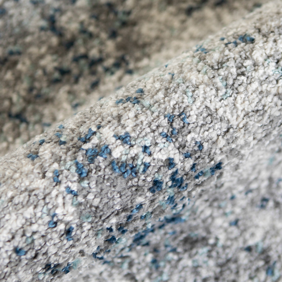 Yasmin Acy Area Rug, Blue, 3'11" x 5'11", Abstract