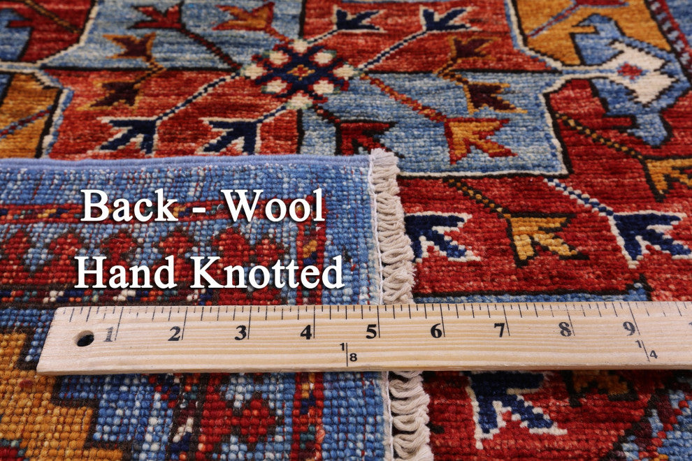 Bokhara Handmade Wool Rug 4' 11" X 6' 11" - Q12450