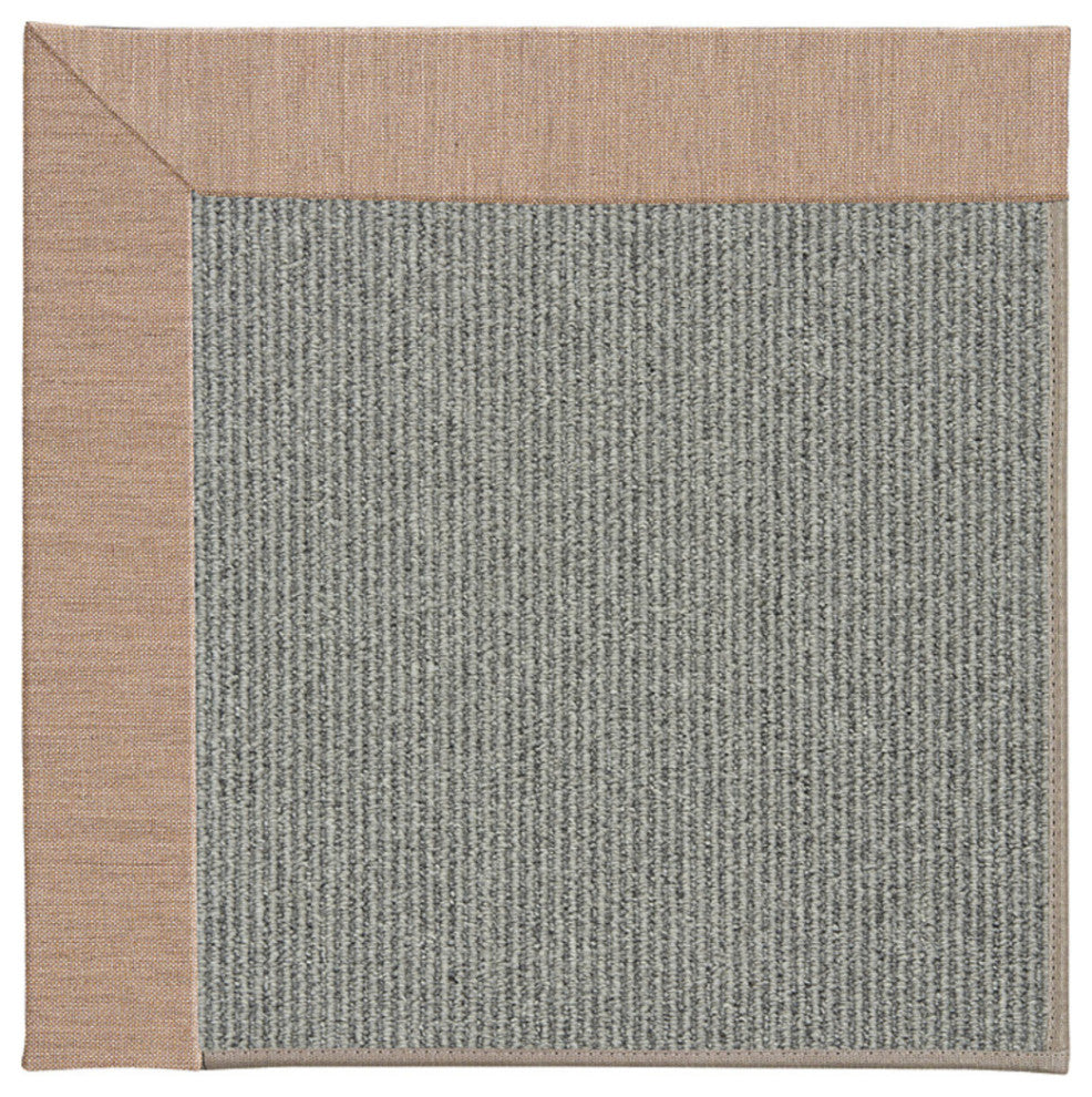 Capel Zoe Platinum Sisal Dusty Rose 2021_536 Machine Tufted Rugs - 7' X 9' Recta