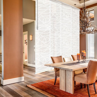 Calisto 4-Panel Track Extendable Vertical Blinds 48-88"W