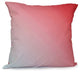 Ombre Decorative Pillow, Coral, 16"x16"