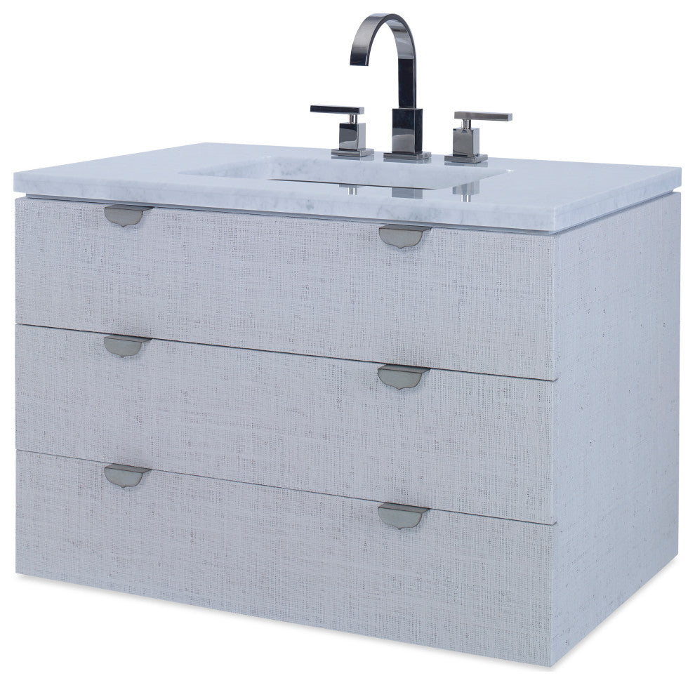 Ambella Home Collection Adaline Wall Mount Sink Chest