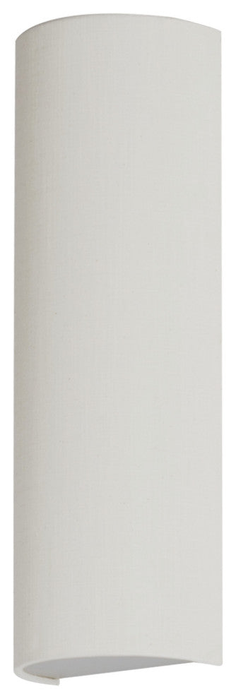 Maxim 10228 Prime 18" Tall LED Wall Sconce - Oatmeal Linen