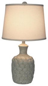 Weathered Sisal Seashell Table Lamp