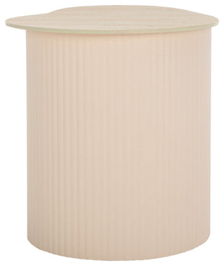 Safavieh MTP Small Ceramic Side Table, Beige