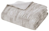 INK+IVY 3 Piece Cotton Jacquard Duvet Set