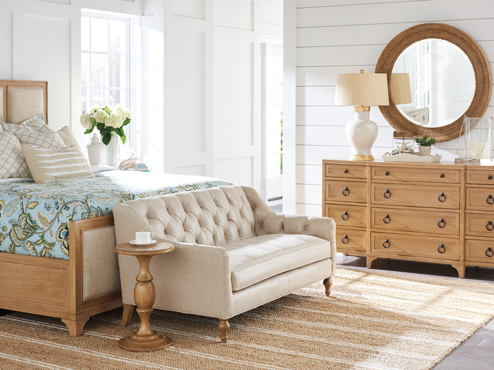 Hyland Park Leather Settee