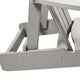 Cape Folding and Reclining Adirondack Chair, Cove Gray