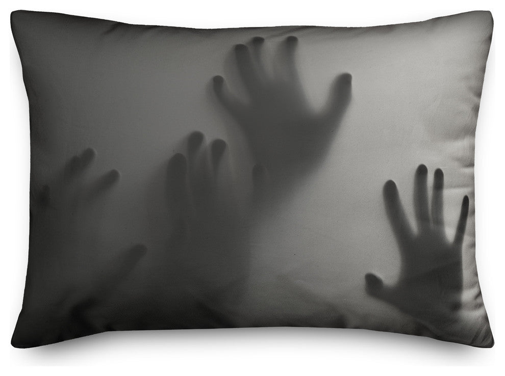 Creepy Hands 14"x20" Lumbar Pillow