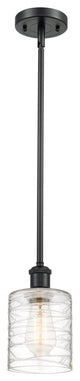 Innovations 516-1S-BK-G1113-LED 1-Light Mini Pendant, Matte Black