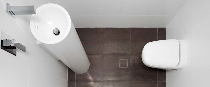 LUXE Square Tile Insert Shower Drain, 5"x5"