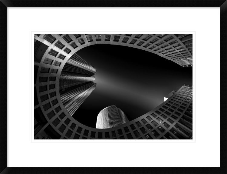 "Lanthanum" Framed Digital Print by Holger Glaab, 26"x20"