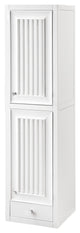 Athens 15" Tower Hutch Right, Glossy White