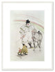 At the Circus: performing horse and monkey, 1899