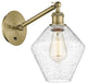 Innovations 317-1W-AB-G654-8-LED 1-Light Sconce, Antique Brass