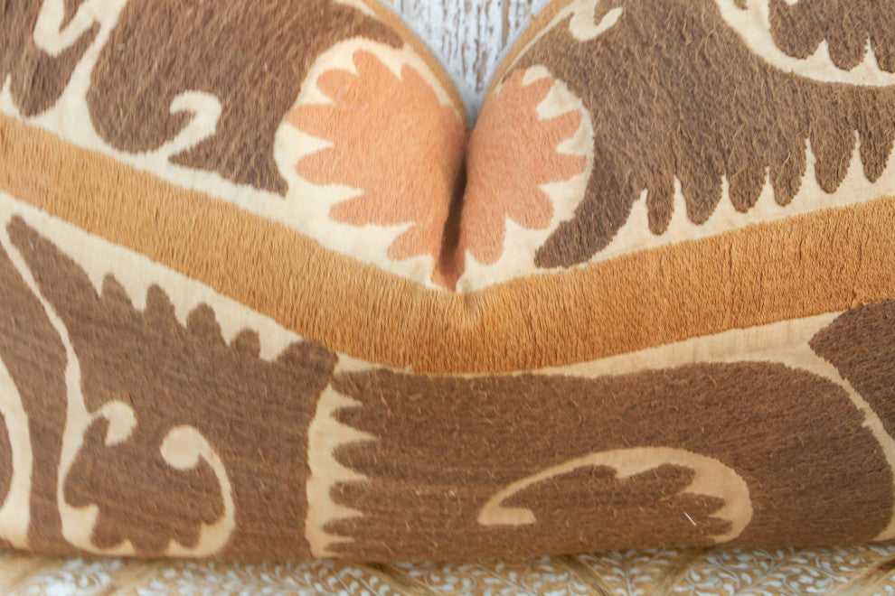 Kyna Thuja Suzani Lumbar Pillow