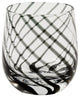 14oz Marbella Rocks Black Old Fashioned glass, Set of 4