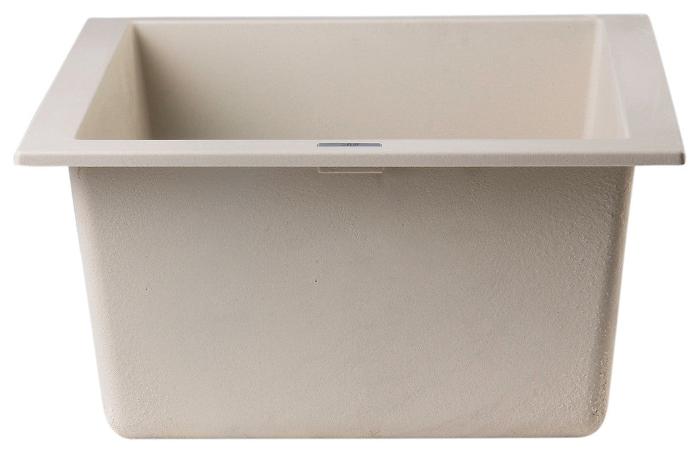 ALFI brand AB1720UM Alfi Trade 16-1/8" Undermount Single Basin - White