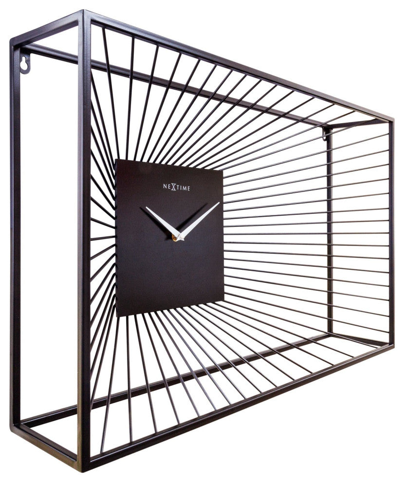Vasco Wall Clock, Rectangular