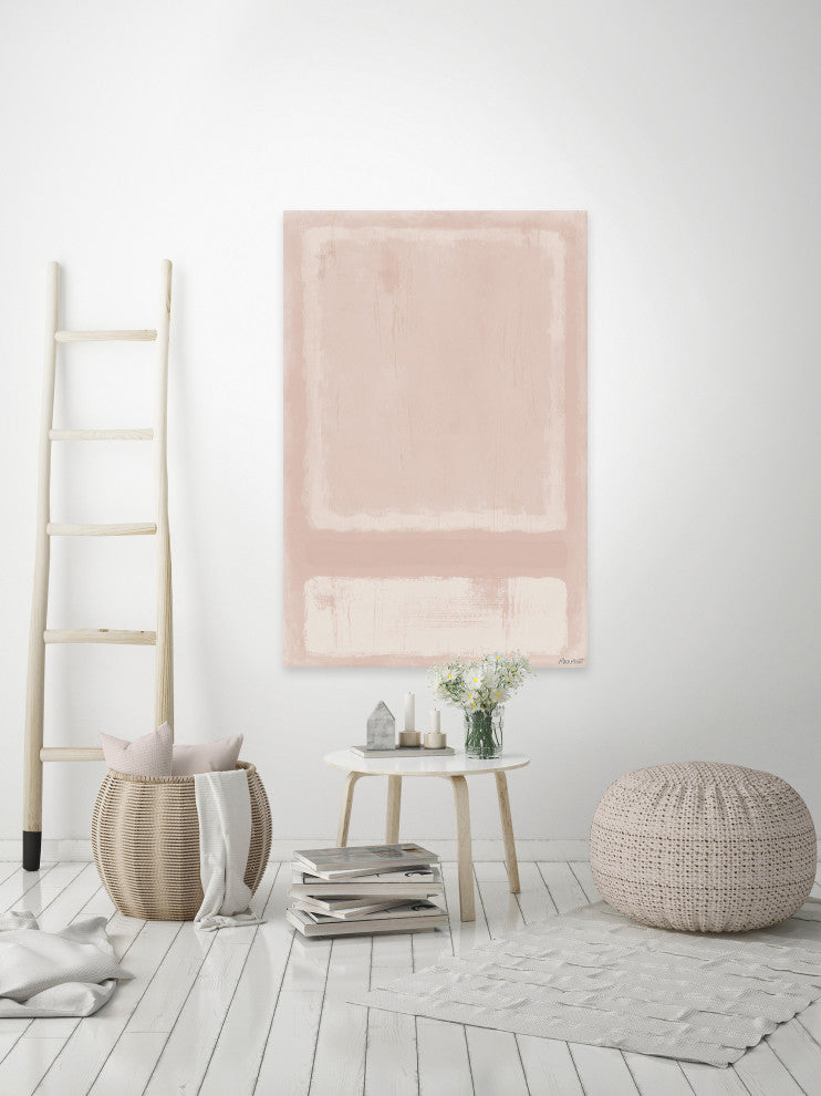 "Dynamic Unbalance" Painting Print on Wrapped Canvas, 20x30