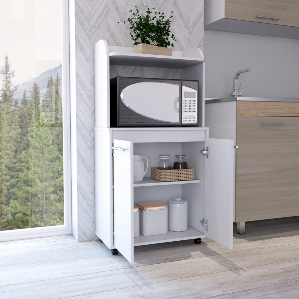 Kitchen Cart Totti, Kitchen, White