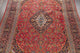 Consigned, Traditional Handmade Vintage Oriental Persian Area Rug, Red, 10x15