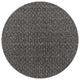 Ahgly Company Indoor Round Mid-Century Modern Area Rugs, 7' Round