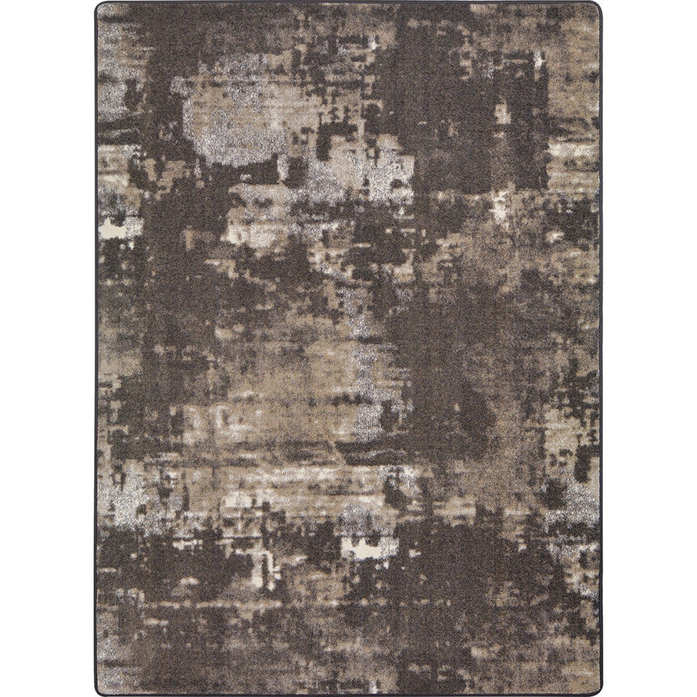 A La Mode 5'4" X 7'8" Area Rug, Color Chocolate