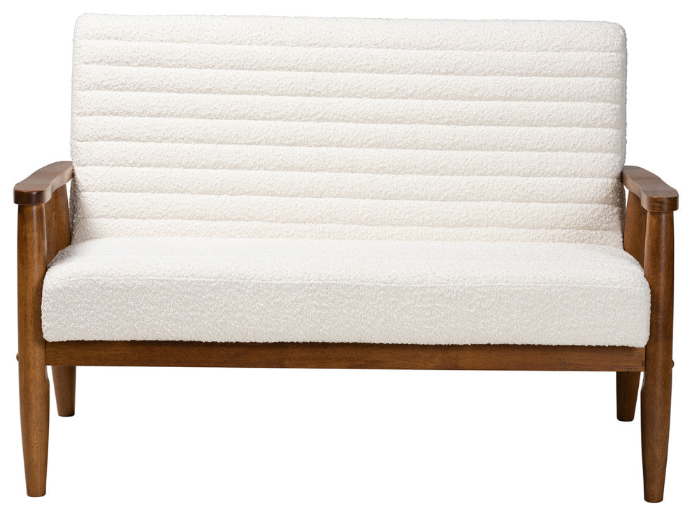 Essie Cream Boucle Collection, Loveseat