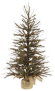 Vickerman B167625 24" Vienna Twig Christmas Tree, Clear Dura-Lit Lights