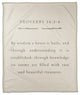 Proverbs 24 50"x60" Coral Fleece Blanket