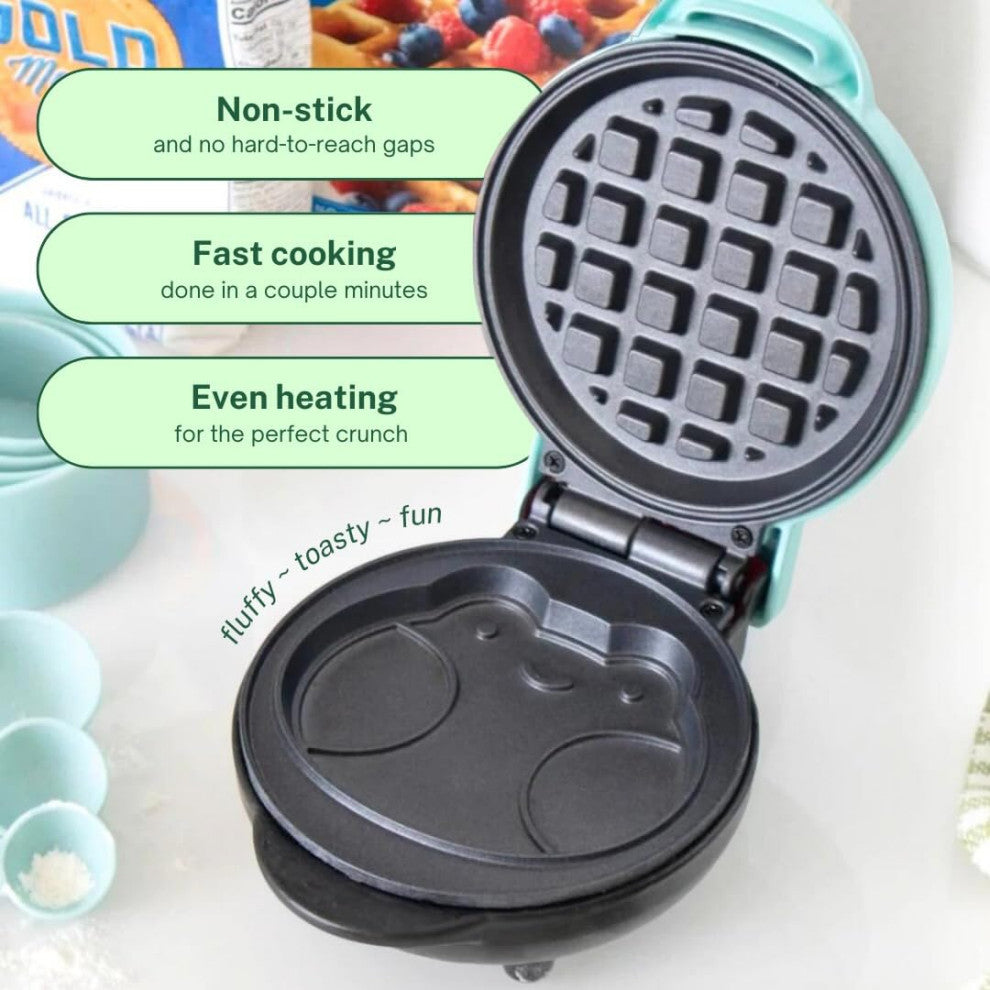 Ebbo Frog Waffle Maker, Non-Stick Waffle Maker, Cute Gifts