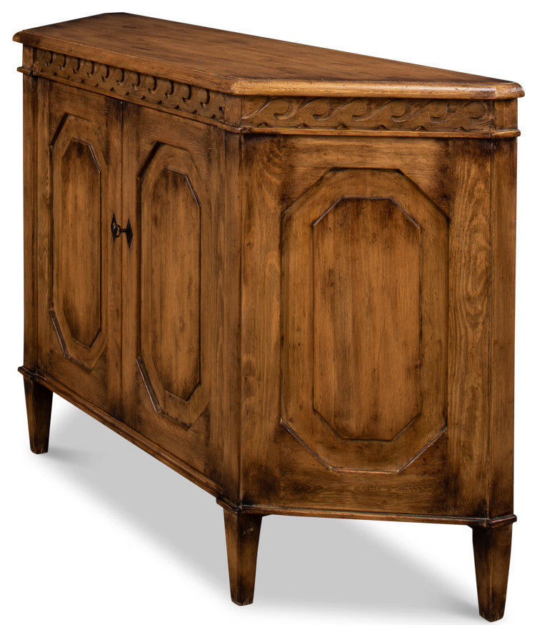 Wrenn Credenza Brown Cabinet for Living Room