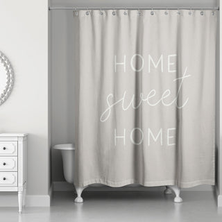 Home Sweet Home 3 71x74 Shower Curtain