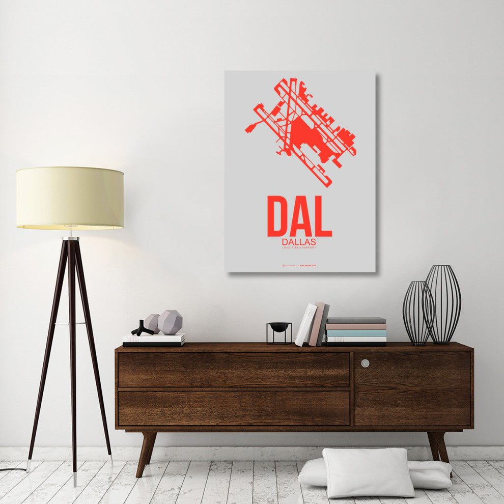 "DAL Dallas Poster 1" Fine Art Print