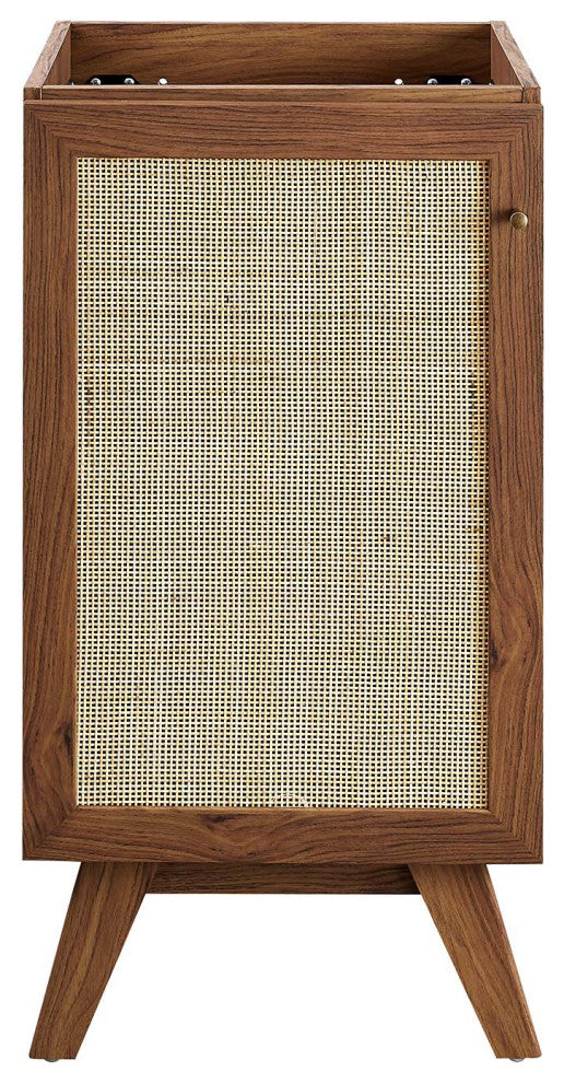 Soma 18" Bathroom Vanity - Walnut Black