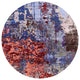Ahgly Company Indoor Round Mid-Century Modern Area Rugs, 8' Round