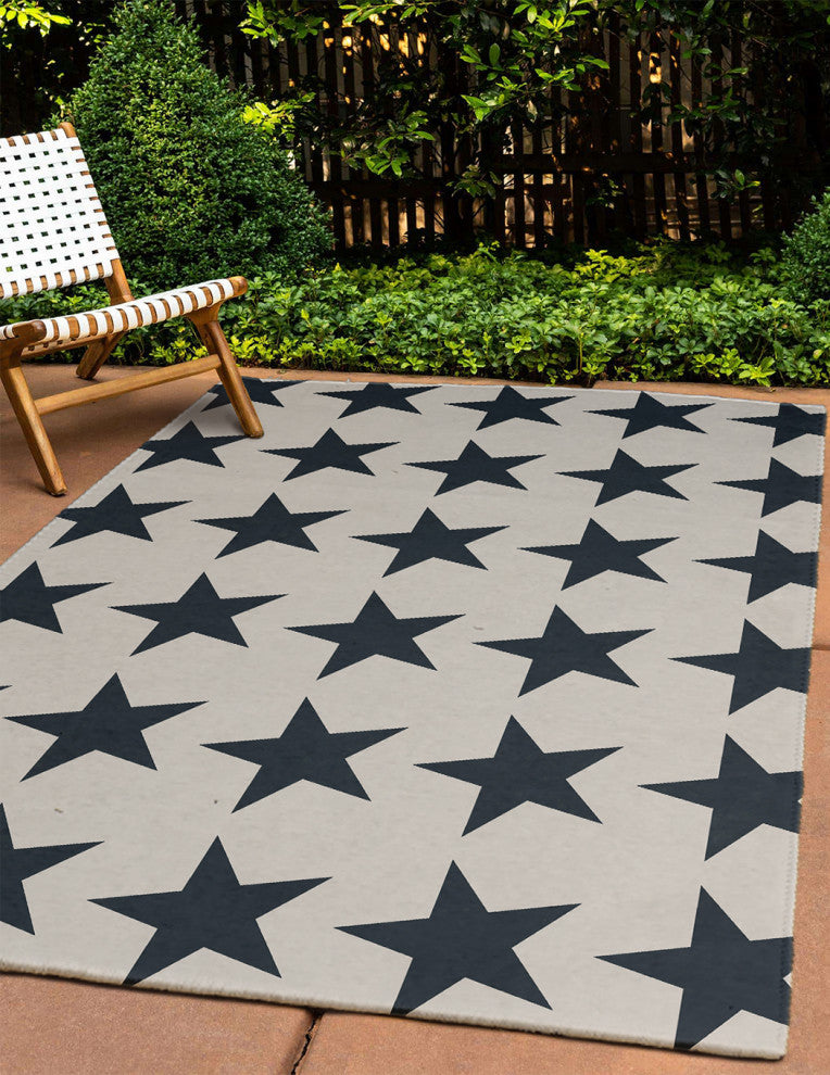 Stars Americana Chenille Area Rug