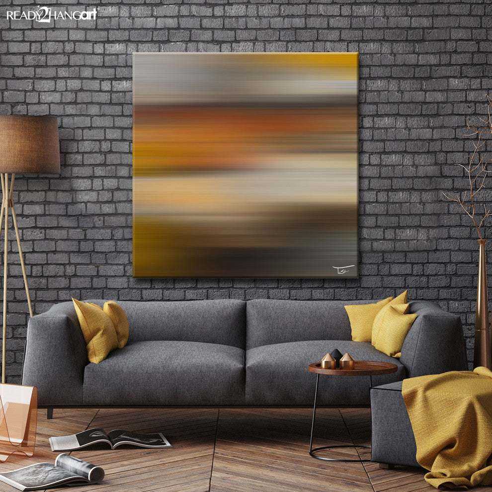 Ready2Hangart  'Blur Stripes Lxvii' By Tristan Scott Canvas Art , 20" Hx20