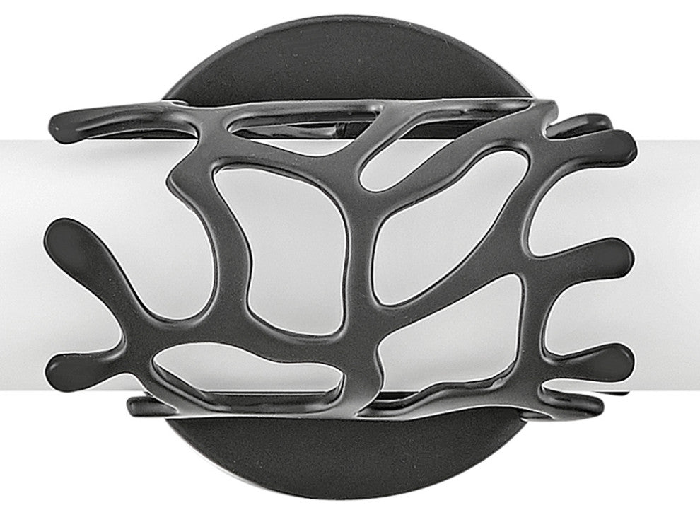 Hinkley Lyra Large Led Vanity, Black