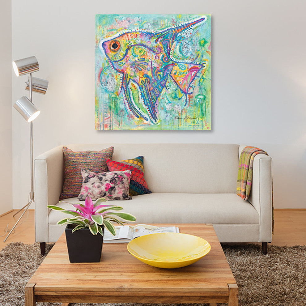 "Angel" by Dean Russo, Canvas Print, 18"x18"