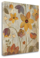 "Floral Song III" By Silvia Vassileva, Giclee Print on Gallery Wrap Canvas