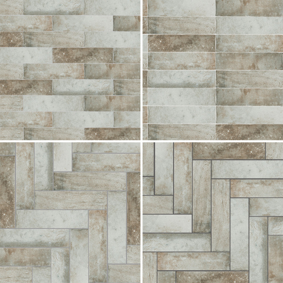 Americana Boston Brick Downtown Porcelain Floor and Wall Tile