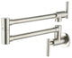 Givingtree Wall-Mount Brushed Nickel Pot Filler Faucet