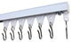 Multi-Purpose Room Divider Track Kit 26''